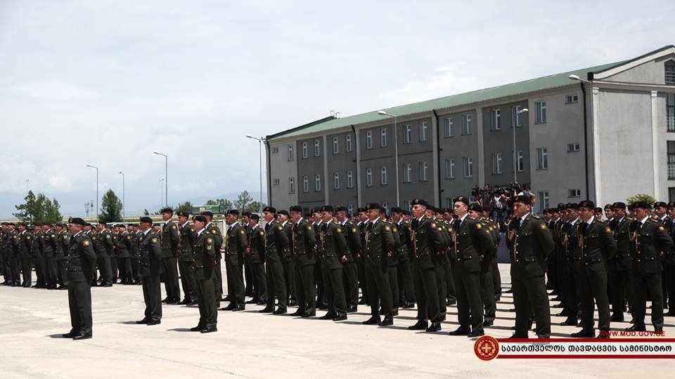 В Гори отметили 22-летие Академии обороны Грузии