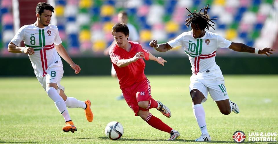 Сборная Грузии по футболу U-19 проиграла Португалии