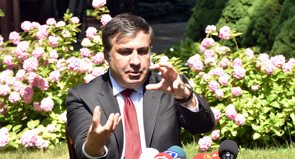 Саакашвили: причина нападок Коломойского - критика в адрес Яценюка