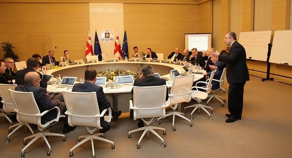 Заседание правительства Грузии