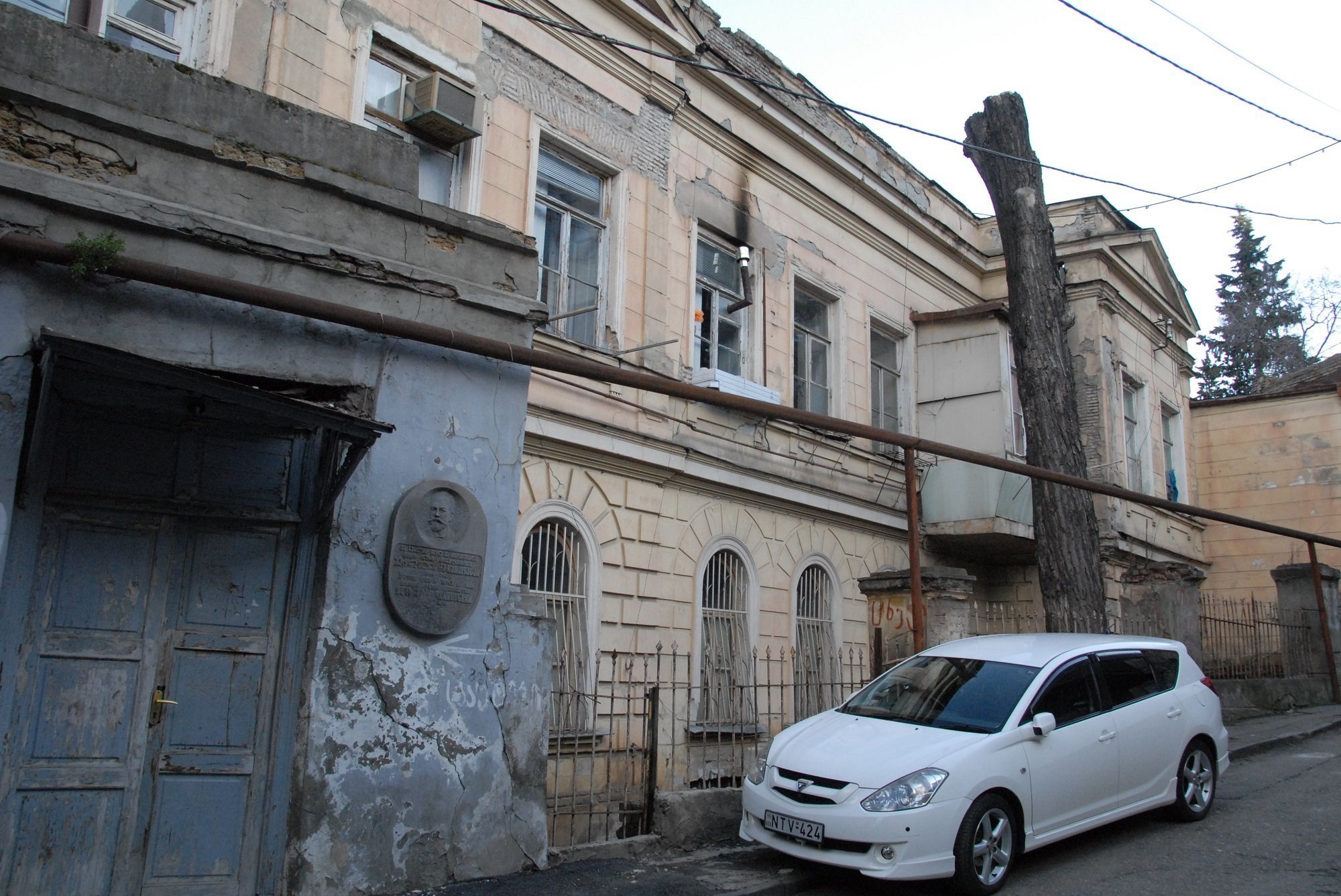 Дом, в котором жил Петр Чайковский в Тифлисе