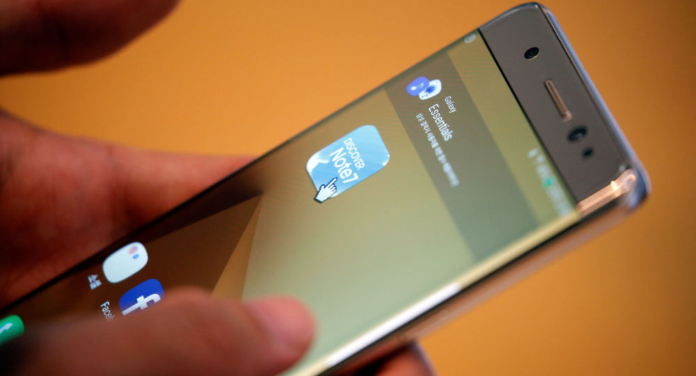 Самовозгорание смартфонов Samsung Galaxy Note 7 случайно сняли на видео