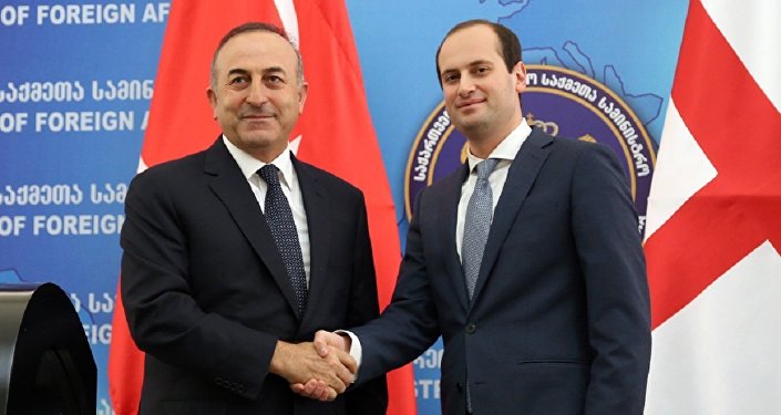 В Баку прошла встреча глав МИД Турции и Грузии