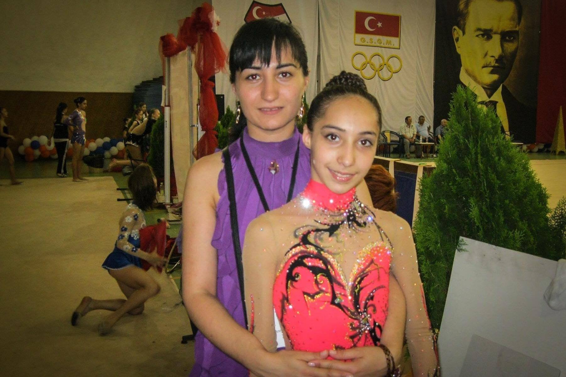Саломе Пажава с мамой Саломе Пажава с мамой