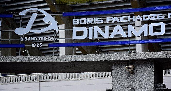 დინამო არენას სტადიონის შესასვლელი დინამო არენას სტადიონის შესასვლელი